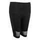 thumbnail image 1 of Las Mujeres Estiran El Bolsillo de Malla Gimnasio Flaco Yoga Mediados de Pantalones Cortos Negro, 1 of 9