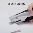 thumbnail image 4 of Stapler Staples 814972 17584-Cc Deluxe Hand, negro, gris y plateado, 4 of 7