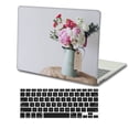 thumbnail image 1 of KSK KAISHEK Hard Case Compatible with MacBook Air 13 inchs( Touch ID, 2022 - 2018) + Black Keyboard Cover Model A1932/A2179/A2337 m1, USB Type-C Rose series 0156, 1 of 5