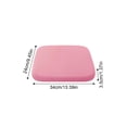 thumbnail image 3 of Car Office Chair Cushion, Memory Foam Padding for Wheelchair Armchair Sofa Desk Home Use(Pink-1,34x24x3.5cm), 3 of 4