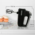BLACK+DECKER Helix Performance Premium 5Speed Hand Mixer, Black