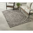 Mainstays 5'x7' Gray Global Medallion Outdoor Area Rug
