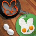 thumbnail image 1 of Cooking Utensils - Breakfast Omelette Silicone Egg Pancake Ring DIY Kitchen Accessories Gadget for Egg Mried Moulding and Frying Convenient -Function Cooking Tool for Breakfast, 1 of 5
