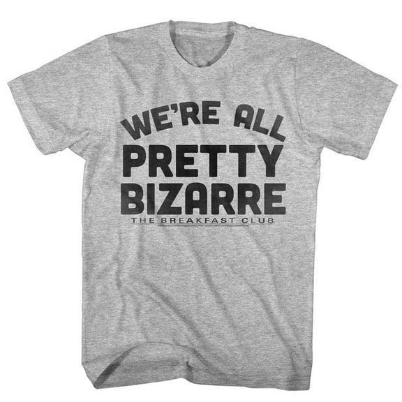 Breakfast Club Pretty Bizarre Gray Heather Adult T-Shirt 5Xl