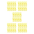 thumbnail image 2 of Soidarity 10 piezas Clips de cable de freno Road Abrazaderas de línea giratoria Manguera universal Soporte de marco de guía Hebillas Piezas de Amarillo 5piezas Soidarity CBP233583, 2 of 5