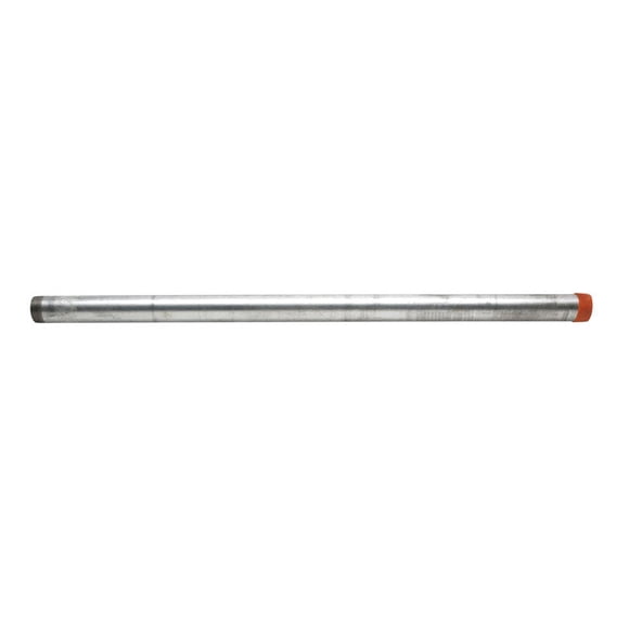 Tubo precortado B&K Mueller de acero galvanizado de 2 cm de profundidad x 120 cm de largo