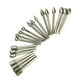 thumbnail image 2 of Juego de 20 Brocas para amolar BuyWeek fresas rotativas mayor durabilidad, 2 of 8