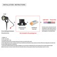 thumbnail image 2 of Bewildely Luz LED COB para jardín, 5W, lámpara de césped con pinchos para exteriores, decoración de paisaje, iluminación impermeable, focos Iluminación y accesorios Blanco cálido/Espiga, 2 of 6
