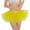 Yellow, variant on Carnival Tutu Skirts For Women Tulle Skirt Solid Elastic Stretch Mini Skirt Handmade Mesh Performance Skirt Holiday Skirts Cute Skirts
