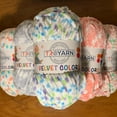 thumbnail image 3 of Troyarn Velvet Colors Chenille Baby Blanket Yarn Amigurumi Yarn for Crocheting and Knitting Super Bulky 100 gr (131 yds) (10201), 3 of 9