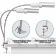 thumbnail image 2 of Luz para Plantar, Luz para Jardinería, Luz para Plantas, Iluminación para Plantas, Luz para Crecimiento de Plantas, Tipo de Temporización de 45 W, Luz Blanca Rosa, 88 LED, USB, 2 Cabezales ER, 2 of 5