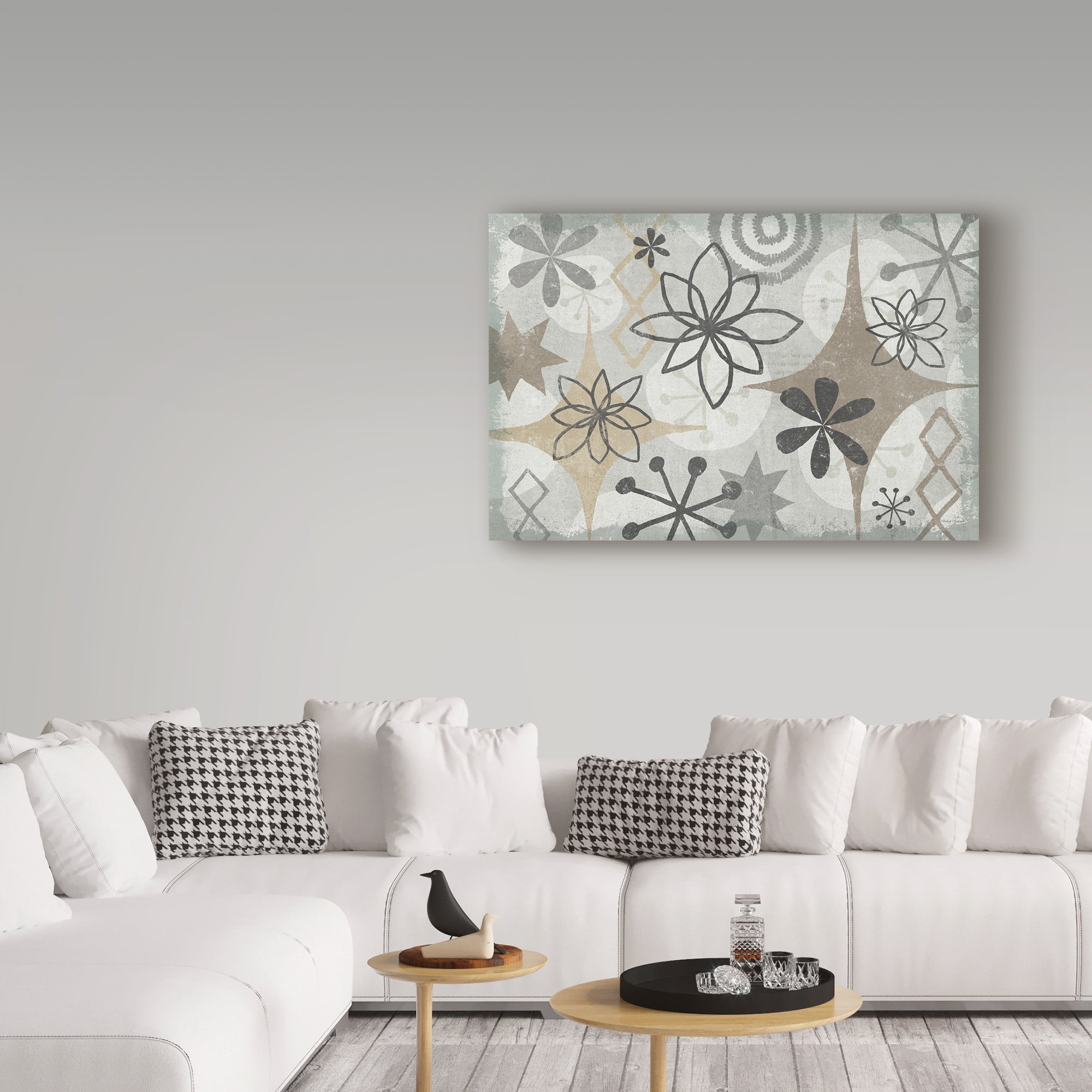 Trademark Fine Art 'Mid Century Mystique Archroma' Canvas Art by Michael Mullan