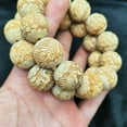 thumbnail image 4 of Handcrafted Taihang Cypress Wood Prayer Beads Bracelet with Carved Dragon, Phoenix & Pixiu Designs - Traditional Chinese Amulet for Daily Wear & Gifting, 4 of 18