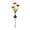 Orange, variant on 4 Styles Solar Flower Stake Lights, 29in Outdoor Led Garden Stake Lamp with Lycoris Sunflower Lavender Lily, Decorative Landscape Light for Yard Patio Lawn Pathway Decoration, Orange