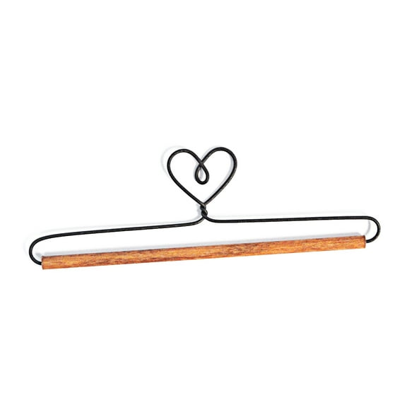 Ackfeld 6in Heart with Stained Dowel Holder, 6"