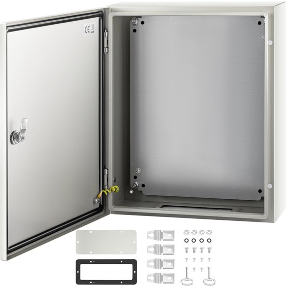 VEVOR Steel Electrical Box Electrical Enclosure Box 20x16x6'' Carbon Steel IP65
