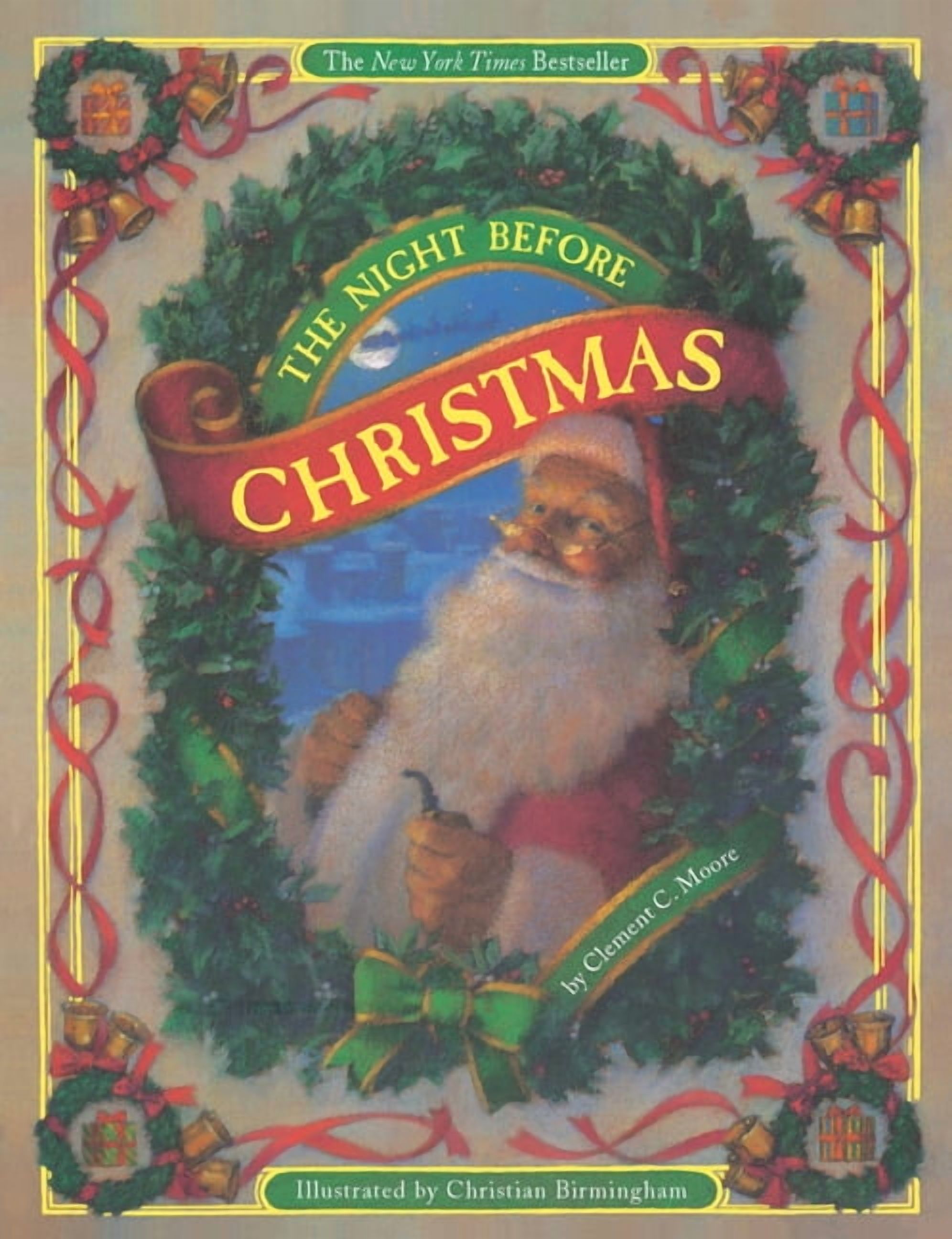 The Night Before Christmas, (Board Book) - Walmart.com