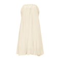 thumbnail image 4 of Up to 30% off Summer Dress, Women's Solid Sleeveless Round Neck Sexy Elegant Club Party Tunic Mini Dresses Casual Vacation Dress(Beige,S), 4 of 8