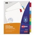 thumbnail image 2 of "Insertable Big Tab Dividers, 8-Tab, 11 1/8 X 9 1/4 | Bundle of 5 Sets", 2 of 7