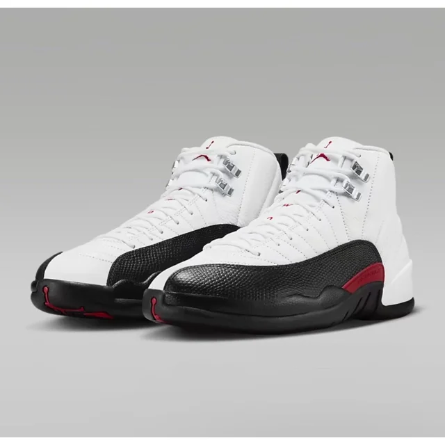 Ni - ke Ni - ke Air Jordan 12 Retro Flip Red Taxi Sneakers OG 2024 CT8013-162 Mens Size 9.5