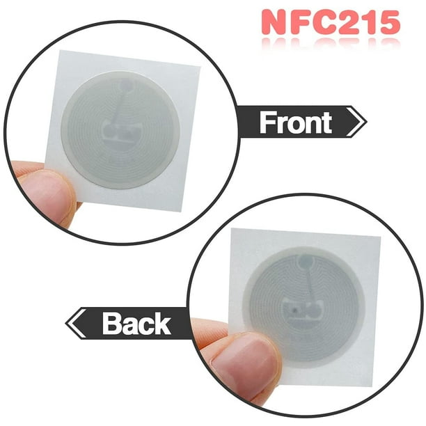 30 Pieces 215 NFC Tag, 215 NFC Tags Sticker Compatible with TagMo and  Amiibo,504 Bytes Memory Fully Programmable 