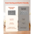thumbnail image 5 of 16x25x1 Washable Air Filter, MERV 8 Rated, Electrostatic Aluminum Mesh for HVAC Systems, 5 of 10