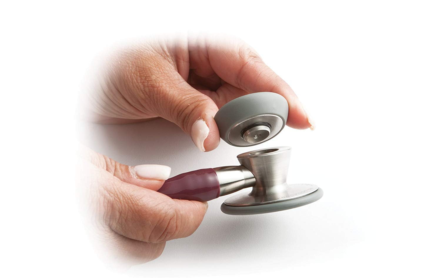 American Diagnostication ADC 601BD Adscope 601 Cardiology Stethoscope, Burgundy