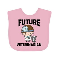Inktastic Vet Future Veterinarian Boys Baby Bib
