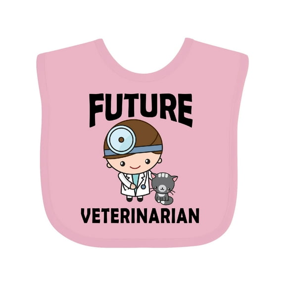 Inktastic Vet Future Veterinarian Boys Baby Bib