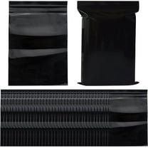 200 Pcs Tampon Disposal Bags, Boriyuan 4 x 6 inch Personal Feminine Hygiene Disposal Bags, Sealable Sanitary Napkin Disposal Bags (Black)