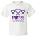 thumbnail image 3 of Inktastic Epilepsy Awareness Month Ribbon Youth T-Shirt, 3 of 5