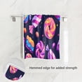 thumbnail image 2 of Towel 30x15 Inch Face Towel Hand Towel Bath Towels Hand Bath Towels Single-Sided Printed Towels, Lightweight, Breathable and Absorbent Magic Candy, 2 of 5