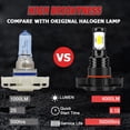 thumbnail image 4 of H16/2504 LED Light Bulbs for Jeep Compass 2010 2011 2012 2013 PSX24W Fog Lights 2pcs, 4 of 10