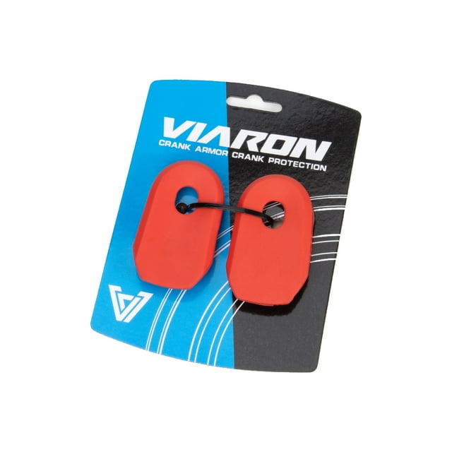 Protector de Brazo de Manivela Naiovety Pack de 2 Silicona Ciclismo Rojo