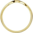 thumbnail image 2 of 14k Yellow Gold Polished Metal Fashion Ring -- Size 6.5 Ring for Women - 1.7 Grams, 2 of 2
