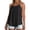 A2 Black, variant on Camisole with Built in Bra Casual Loose Fitted Tank Tops Camisole Tops Padded Tank Tops Workout Tops Halter Tops Basic Tee Scoop Neck Ribbed Camis Work Shirt Athletic Gum Running Tops Army Green