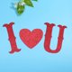 thumbnail image 1 of unbranded Banner De Con Letras I Love You Para En Bodas Y Eventos Románticos, 1 of 4