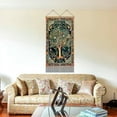 thumbnail image 7 of 2Pcs Tree of Life Tapestry Tree and Bird Long Vertical Tapestry Wall Hanging Tree of Life Tassel Wall Tapestry Mystic Aesthetic Tapestry for Bedroom and Living Room(45.7x13 Inch), 7 of 7