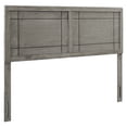 thumbnail image 2 of BSD National Supplies Viola Country Style Twin Size Grey Wooden Headboard, 2 of 5