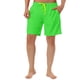 thumbnail image 1 of INSPIRAR CHIC Pantalones Cortos de Baño para Hombre de Verano Casual de Playa con Cintura Ajustable y Forro de Malla 36 Verde, 1 of 6
