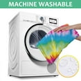 thumbnail image 6 of Colorful Rainbow Tie Dye Spiral Pattern Square Tablecloth,Waterproof Square Table Cover,Wipeable Spillproof Washable Table Cover for Home Kitchen Party Decor 60"x60"(152x152cm), 6 of 6