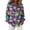Orange, variant on T Shirts for Women Hawaiian Shirt Street Carnival Themed Masks Graphic Tees Holiday Festival Mardi Gras Outfit