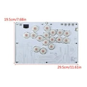 JZROCKER 16 Key Arcade Stick for PC Controller Joystick with Function