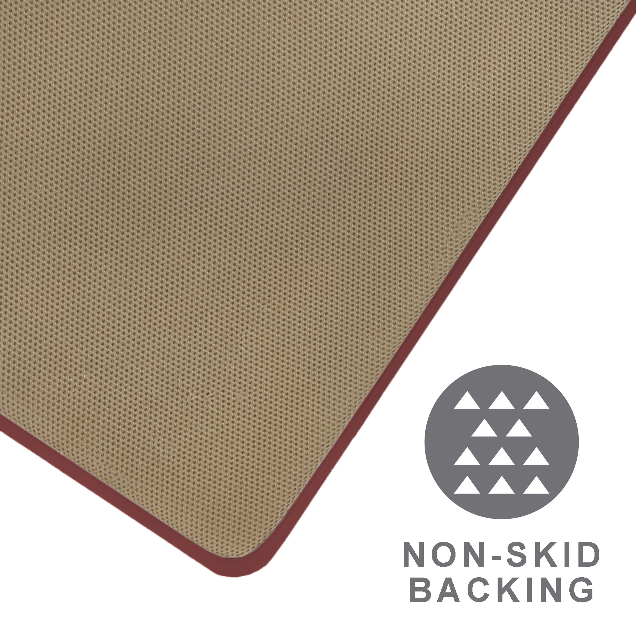 Better Homes & Gardens Signature Soft Cotton Memory Foam Bath Rug, Deep Redwood, 20" x 34"