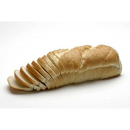 White Sliced Bread Loaf, 12.5 Inch -- 6 Per Case.
