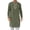 Army Green, variant on Thobe for Men Mens Kaftan Kaftan for Men Kurta Set for Men Caftan Mens Kaftan Thobe Button Down Casual Henley Shirts Long Sleeve Robe Cotton Linen Muslim Gown Shirt, Gray-XXL