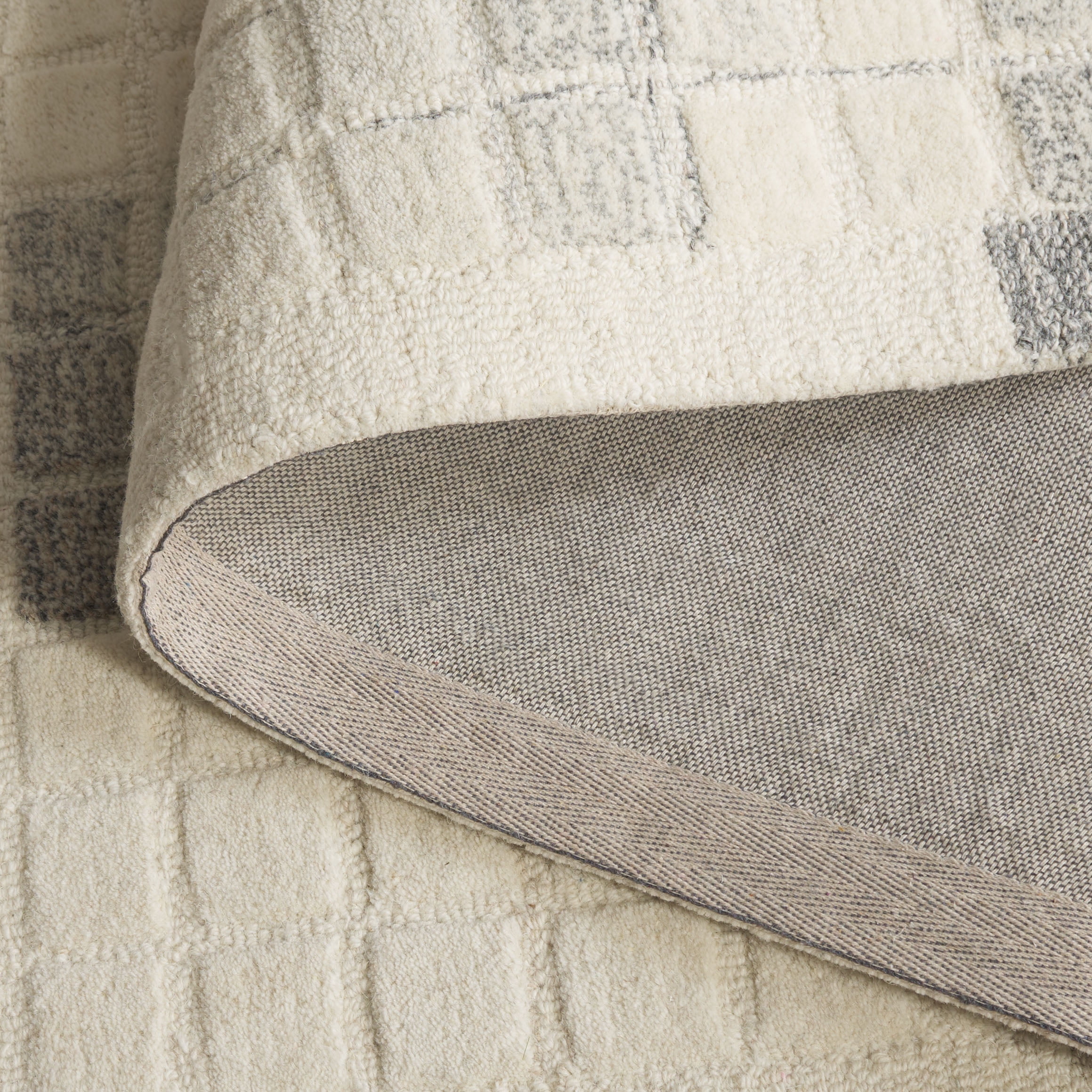 SAFAVIEH Ebony Risto Geometric Area Rug, Ivory/Gray, 9' x 12'