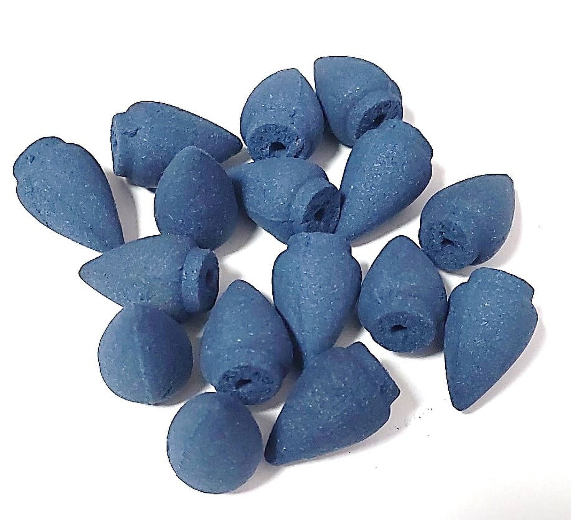 Mainstays Backflow Incense Cones, Full Moon Fragrance (Black), 40 Pack