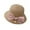 Khaki, variant on Odeerbi Toddler Hat Girls Summer Beach Hat Sun Hat Kids Bowknot Sun Protection Hats Beige