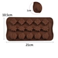 thumbnail image 2 of Bouanq Holes Silicone Mold For Chocolate Cake Jelly Pudding Soap Round Shape, 2 of 3